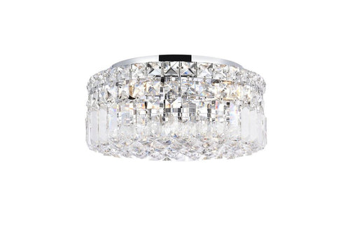 Elegant Lighting Wiley 4 Light Flush Mount Model: V2030F12C/RC