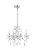 Elegant Lighting Wiley 4 Light Pendant Model: V2015D17C/RC