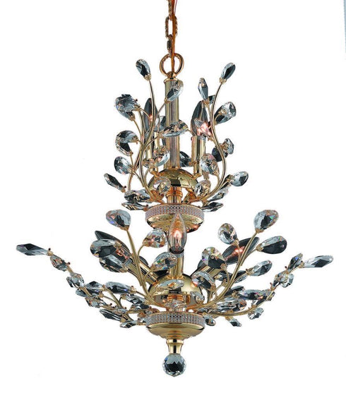 Elegant Lighting Wiley 8 Light Chandelier Model: V2011D21DB/RC