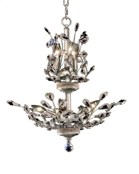 Elegant Lighting Wiley 8 Light Chandelier Model: V2011D21DB/RC
