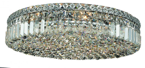 Elegant Lighting Wiley 9 Light Flush Mount Model: V2030F24C/RC