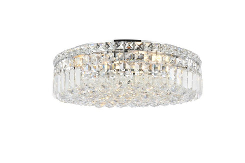 Elegant Lighting Wiley 9 Light Flush Mount Model: V2030F24C/RC