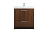 Elegant Decor Wyatt 24 Inch Single Bathroom Vanity In Walnut Model: VF46024MWT