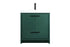 Elegant Decor Wyatt 24 Inch Single Bathroom Vanity In Walnut Model: VF46024MWT