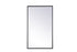 Elegant Decor Wyn Metal Mirror Medicine Cabinet Model: MR571728BLK