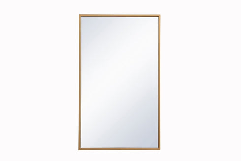 Elegant Decor Wyn Metal Mirror Medicine Cabinet Model: MR571728BLK