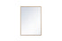 Elegant Decor Wyn Metal Mirror Medicine Cabinet Model: MR572028BLK