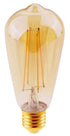 Elitco Lighting LED Filament3w120v;60hze262200k300lmcri Model: ST18LED101