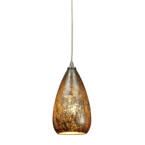 Elk 10254/1 Karma 1 Light Pendant In Satin Nickel