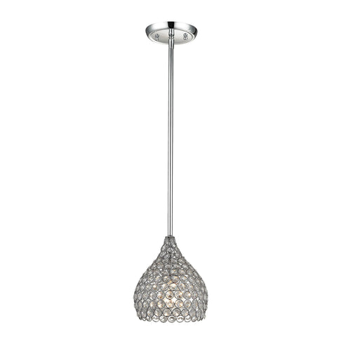 Elk 10480/1 Hammond 1 Light Pendant In Polished Chrome
