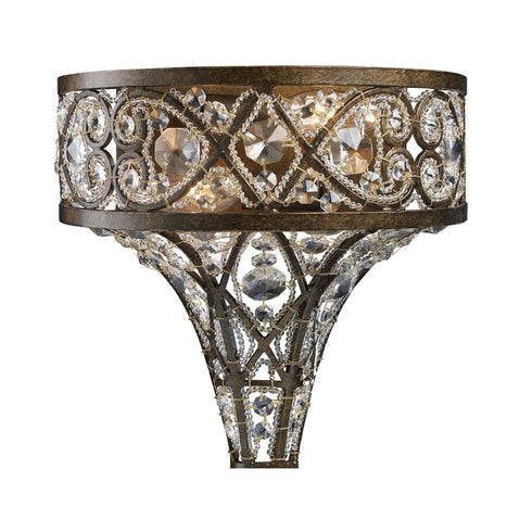 Elk 11284/2 Amherst 2 Light Sconce In Antique Bronze