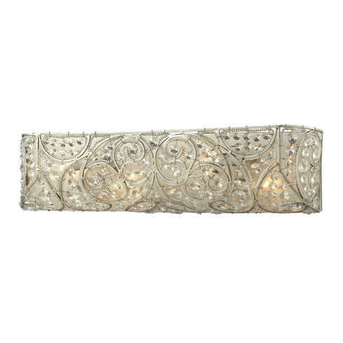 Elk 11691/4 &alusia 4 Light Vanity In Aged Silver