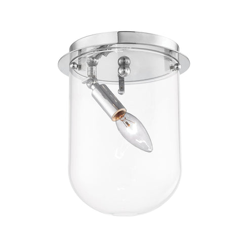 Elk 14350/1 Lightway 1 Light Flush In Polished Chrome