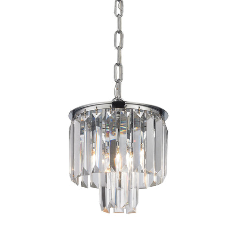 Elk 15214/1 Palacial 1 Light Pendant In Polished Chrome