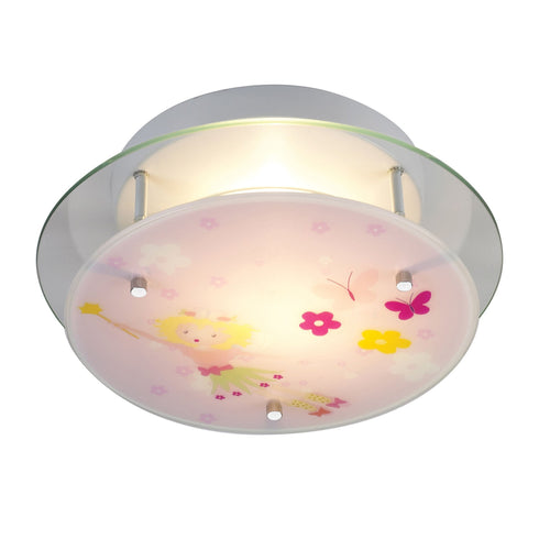 Elk Novelty 2 Light Semi Flush In Satin Nickel Model: 21008/2
