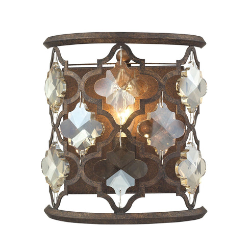 Elk 31095/1 Armand 1 Light Sconce In Weathered Bronze