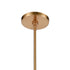 Elk Abaca 1 Light Mini Pendant In Satin Brass Model: 32411/1