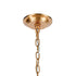 Elk Abaca 8 Light Chandelier In Satin Brass Model: 32416/8