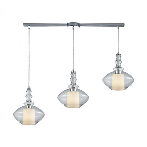 Elk Alora 3 Light Linear Mini Pendant Fixture In Model: 56500/3L
