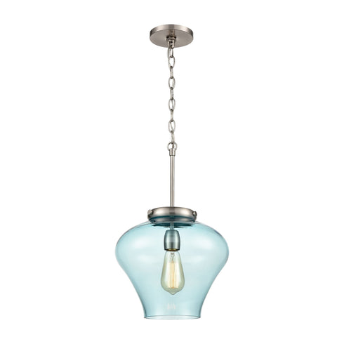 Elk Amore 1 Light Pendant In Satin Nickel With Model: 30100/1