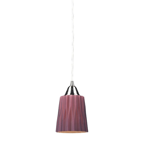 Elk Angles Mini Pendant Model: 31141/1PUR