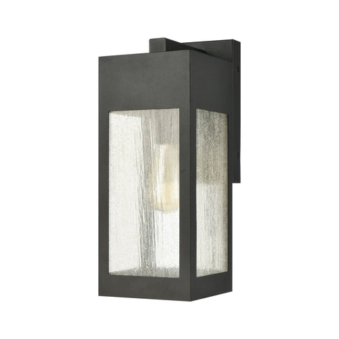 Elk Angus 1 Light Outdoor Sconce In Charcoal With Model: 57301/1