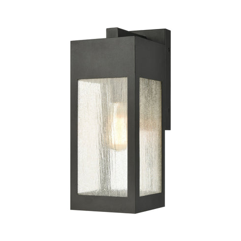 Elk Angus 1 Light Outdoor Sconce In Charcoal With Model: 57301/1