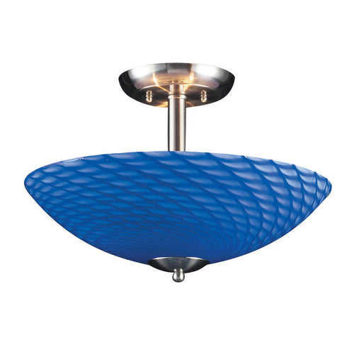 Elk Arco Baleno Semi Flush Mount Model: 417-3S-SN