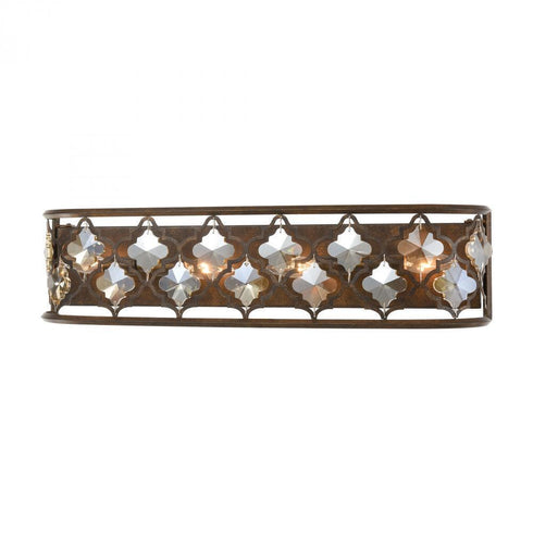 Elk Armand 4 Light Vanity Light In Weathered Model: 31110/4