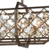 Elk Armand 8 Light Linear Chandelier In Weathered Model: 31099/8