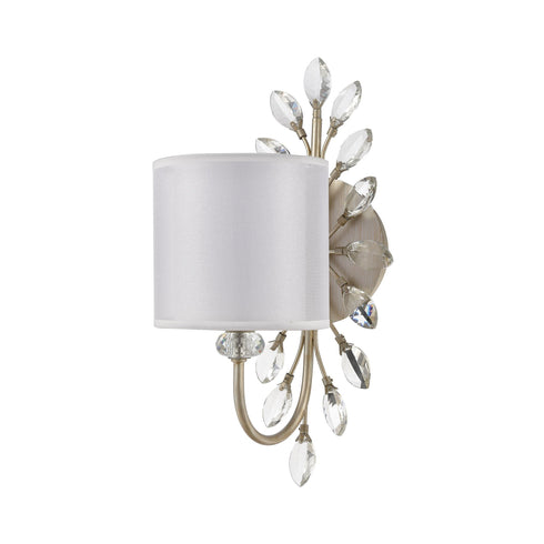 Elk Asbury 1 Light Vanity Light In Aged Silver Model: 16276/1