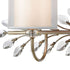 Elk Asbury 3 Light Vanity Light In Aged Silver Model: 16278/3