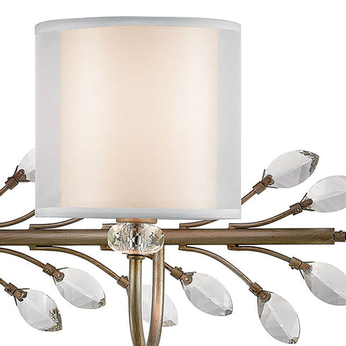 Elk Asbury 3 Light Vanity Light In Aged Silver Model: 16278/3