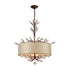Elk Asbury 4 Light Chandelier In Spanish Bronze Model: 16292/4