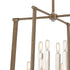 Elk Axis 8 Light Chandlier In Light Wood Model: 55054/8