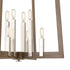 Elk Axis 8 Light Chandlier In Light Wood Model: 55054/8
