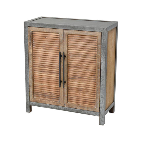 Elk Badlands 2 Door Cabinet In Drifted Oak And Model: 3138-451
