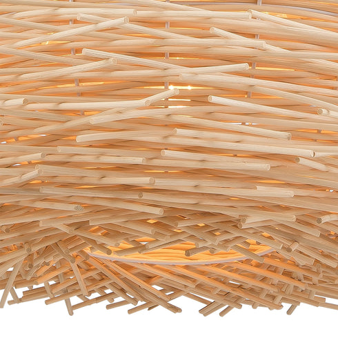 Elk Bamboo Nest 3 Light Chandlier In Oil Rubbed Model: 10951/3