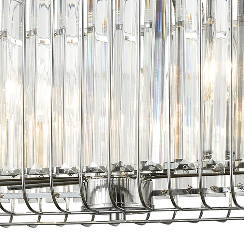 Elk Beaumont 6 Light Linear Chandelier In Model: 81326/6