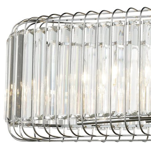 Elk Beaumont 6 Light Linear Chandelier In Model: 81326/6