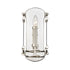 Elk Bergamo 1 Light Sconce In Polished Nickel Model: 16350/1