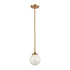 Elk Beverly Hills 1 Light Mini Pendant In Satin Model: 30145/1