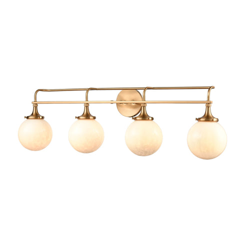 Elk Beverly Hills 4 Light Vanity Light In Satin Model: 30144/4