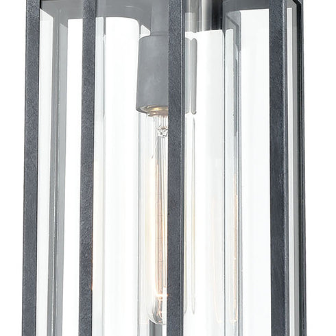 Elk Bianca 1 Light Hanging In Aged Zinc With Model: 45167/1