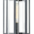 Elk Bianca 1 Light Post Mount In Aged Zinc With Model: 45168/1