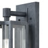 Elk Bianca 1 Light Sconce In Aged Zinc With Clear Model: 45164/1