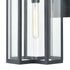 Elk Bianca 1 Light Sconce In Aged Zinc With Clear Model: 45166/1
