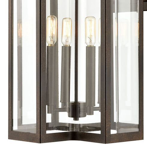 Elk Bianca 4 Light Sconce In Hazelnut Bronze With Model: 45149/4