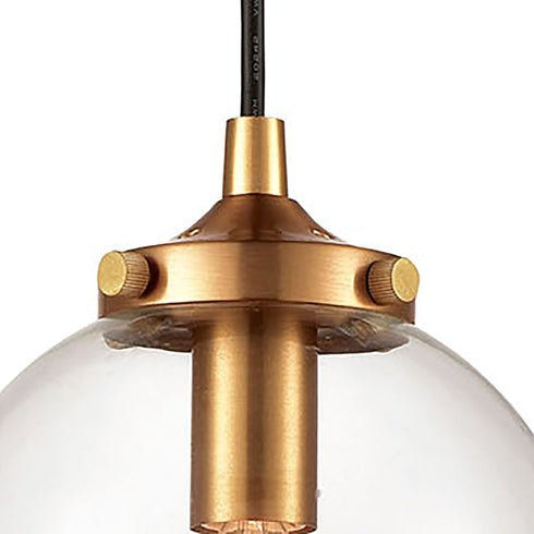 Elk Boudreaux 1 Light Mini Pendant In Matte Black Model: 15343/1