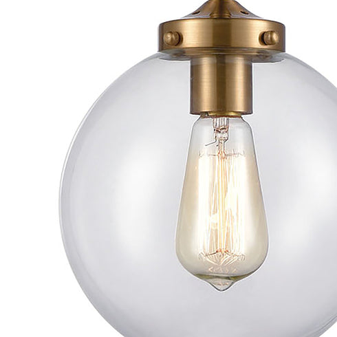 Elk Boudreaux 1 Light Mini Pendant In Matte Black Model: 15344/1